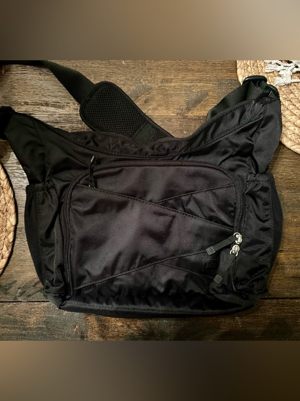 REI Black Crossbody Sling Bag